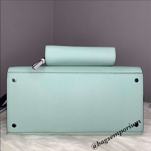 Kate Spade Leather Satchel Crossbody / Wallet Set - Picture 10 of 14